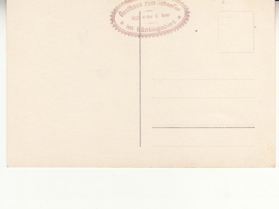Cartes postales: Säntisgipfel ca. 1930 – D'occasion à Bürglen TG par StampGraf 1