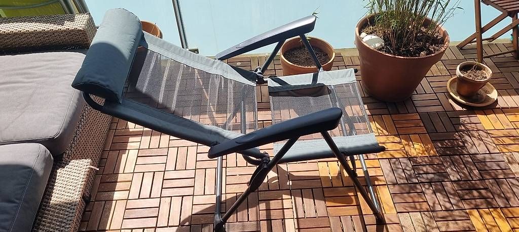 Poltrone: Fauteuil de camping inclinable, pliant et confortable – Usato da Le Grand-Saconnex venduto da StuckyS