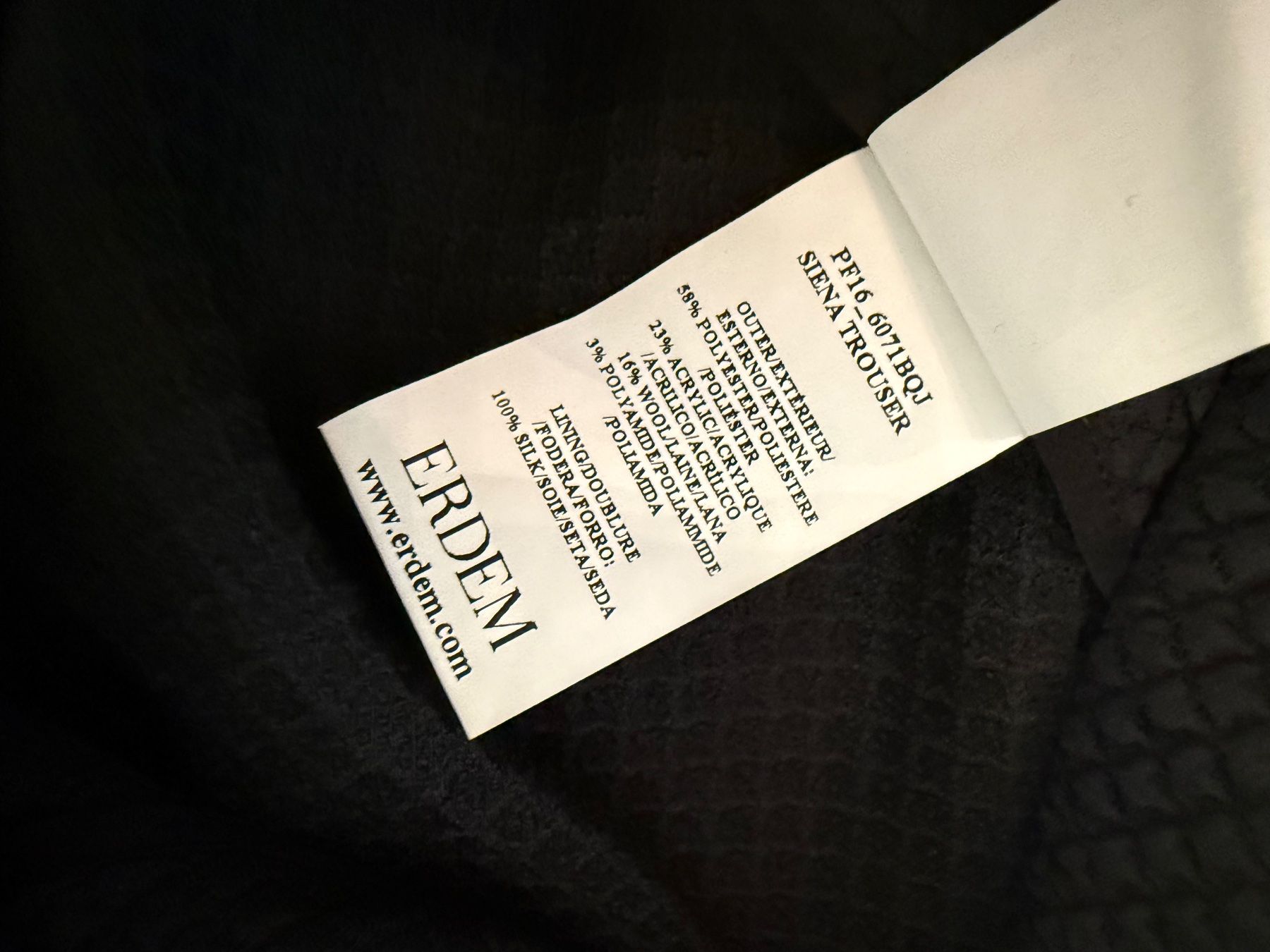 Hosen: Erdem Damenhose Gr. 34 - NP 900 CHF – Neu (gemäss Beschreibung) aus Frauenfeld von LIL_NA 6