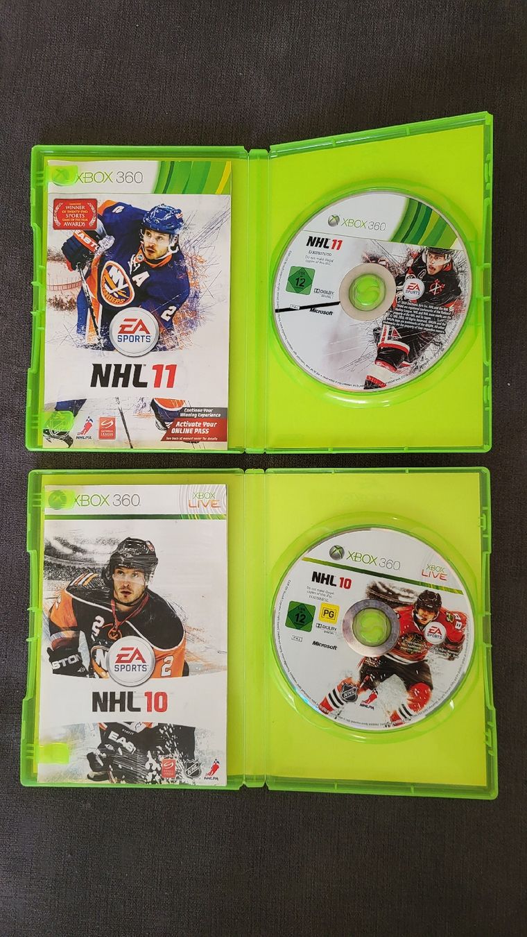 Giochi: NHL 10-13 / X Box 360 spiele set.4x Kompl. – Nuovo (secondo la descrizione) da Biel/Bienne venduto da Retrohr 1