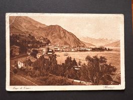 Postkarte Menaggio Lago die Como 1928 (P384)