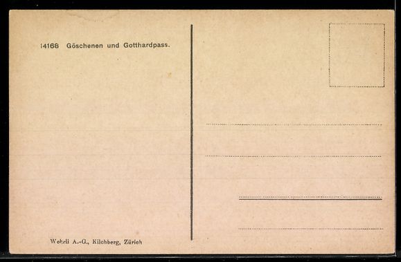 Cartoline postali: AK Andermatt, Landschaftsblick mit dem Gotthard – Usato da Berlin venduto da bartko-reher 1