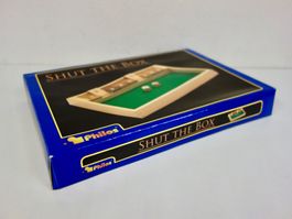 Shut the Box - Original Philos Spiel Holz Würfelspiel Neu
