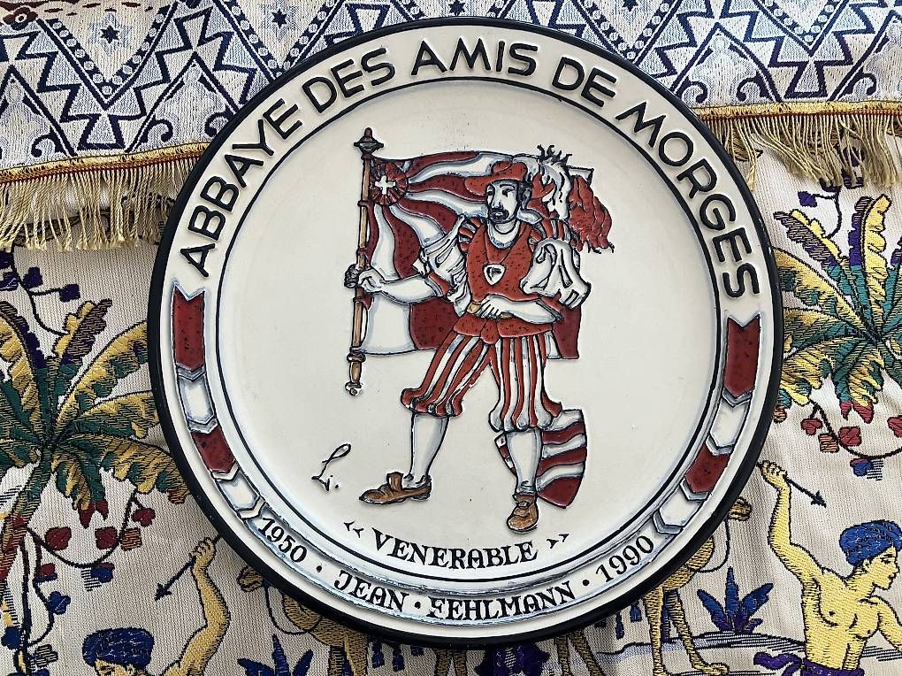 Teller: abbaye des amis de morges wandteller – Gebraucht aus Zürich von nos_2msr