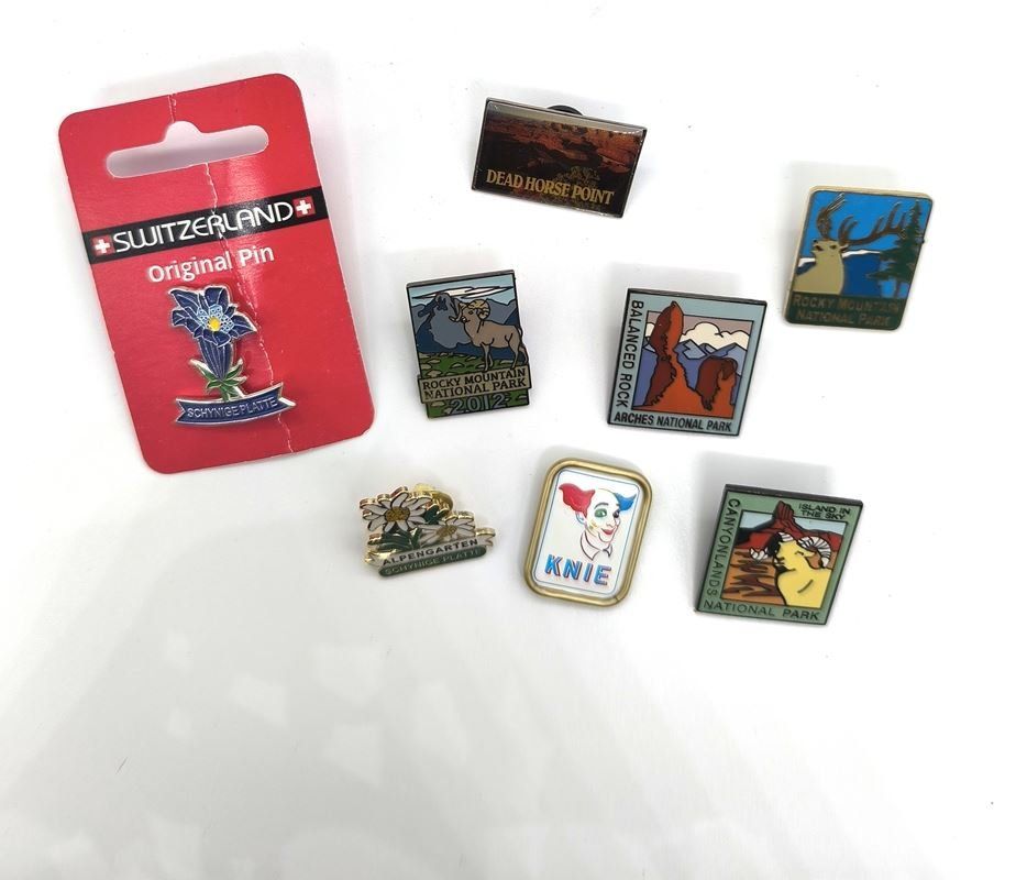 Plaketten & Abzeichen: Pin Lot 8 Stück – Gebraucht aus Rüti ZH von Restwert_Rueti_ZH 1