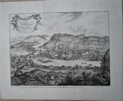 Laufenburg Kupferstich  1734 sehr selten