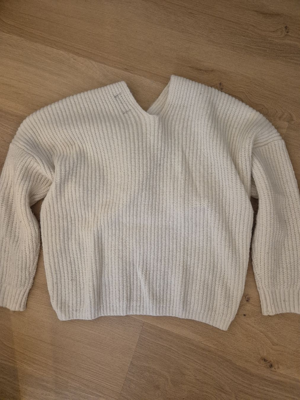 Maglioni & Felpe: Weicher, gestrickter Winter-Pullover in Weiss – Usato da Brügg BE venduto da bea_g5lc 2