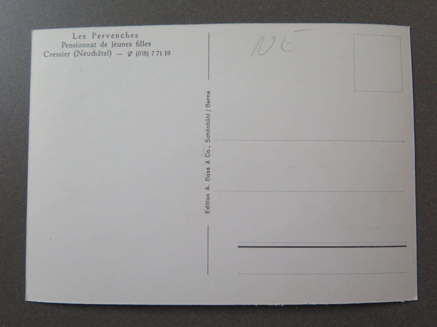 Cartoline postali: CRESSIER/NTEL - VUE AÉRIENNE – Usato da Wittenbach venduto da lipasal 1