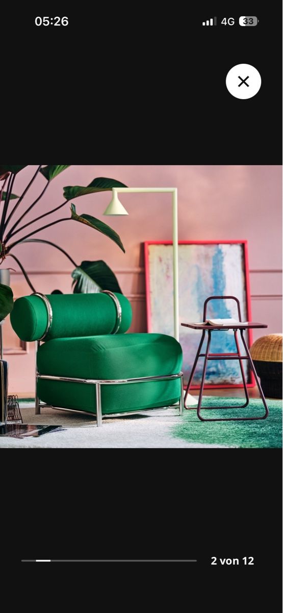 Ikea Poltrone: Ikea PS 2026 Sessel Grün Neu – Nuovo (secondo la descrizione) da Nussbaumen AG venduto da Marv3