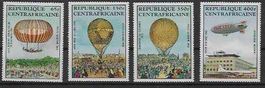 CENTRAFRIQUE 1983 Michel Nr. 938-941 ** C.: 10.00 €