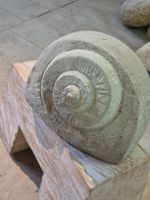 Gartendeko Sandsteinschnecke