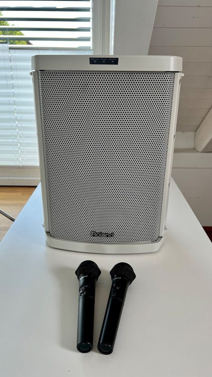 Roland BA-55 Verstärker inkl. Roland DR-WM55 Mikrofon | Kaufen auf Ricardo