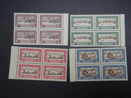 1928 W8 -W10 4er Block postfrisch** SBK 2020 1280.00