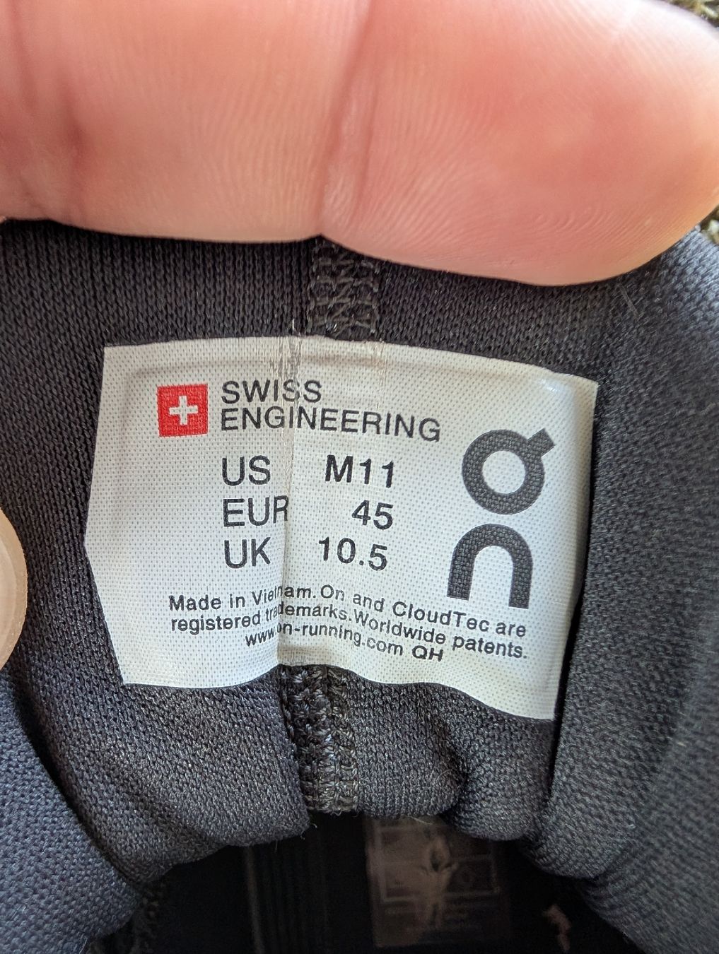 On Scarpe da uomo: ON Cloudvista Herren Schuhe Grösse 45  – Usato da zollikofen venduto da TOBYONE 3