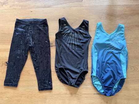 Gymnastics Outfit 3-Piece Size 134cm 8-12 JA