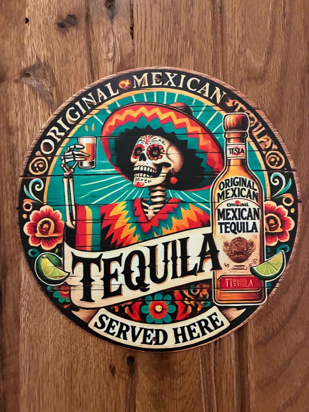 Spiritueux: Tequila / Schönes Blechschild / 20 CM / neu – Neuf avec emballage d'origine à Bremgarten AG par Eurotiz