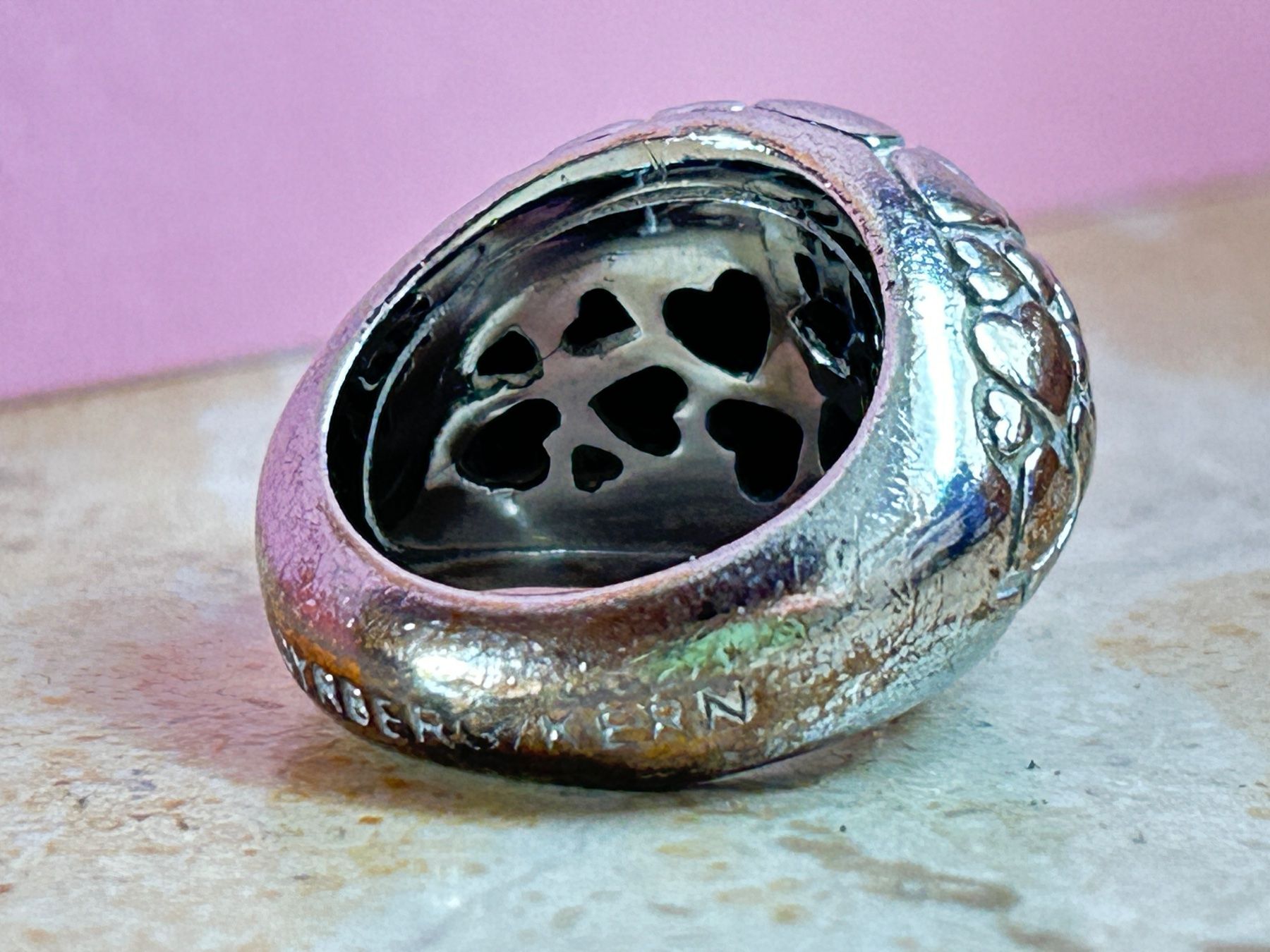 Dyrberg/Kern Anelli: Dyrberg/Kern Ring Gr. 51 Silber Statement Ring!!! – Usato da Dittingen venduto da Bellevista 5
