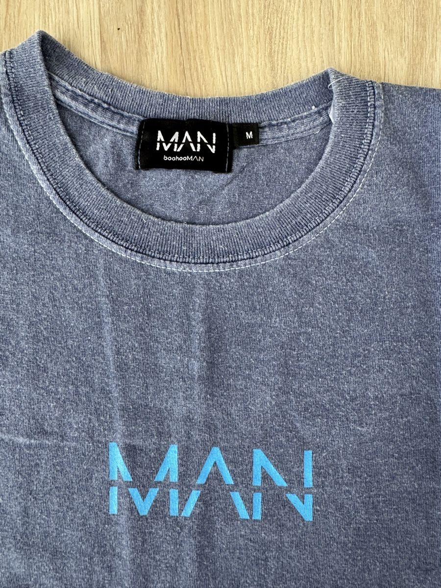 T-Shirts: bohooMAN T-Shirt M blau – Gebraucht aus Maisprach von jokoundklaas 2