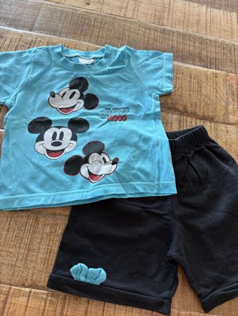 Mickey Mouse Sommer Set, Grösse 74/80 Top Zustand!