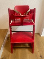 Kinderhochstuhl Tripp Trapp Stokke rot guter Zustand