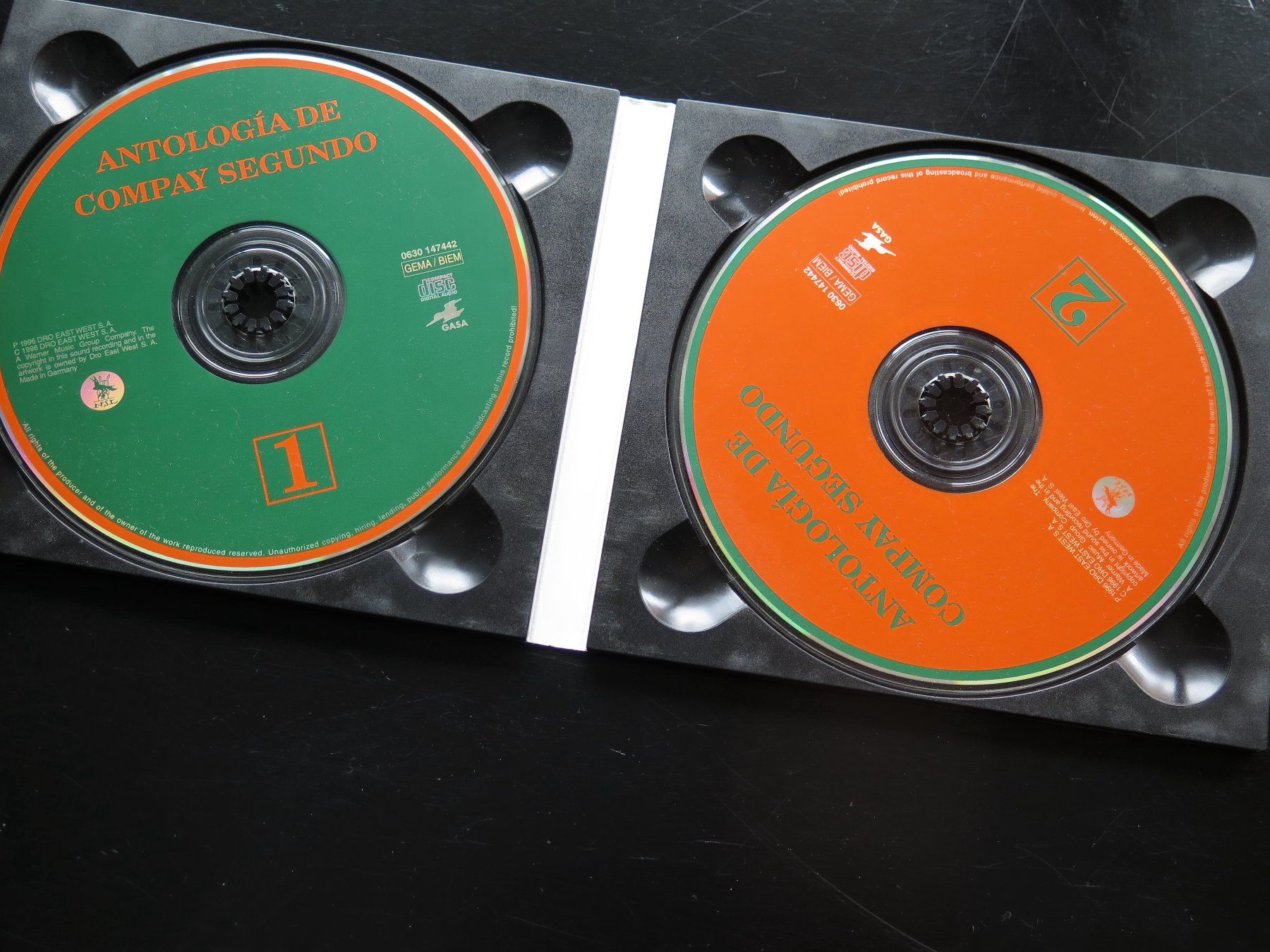 CDs: (p) 2 CD COMPAY SEGUNDO: Antologia, 1996 – Gebraucht aus Bern von Balzamico 2