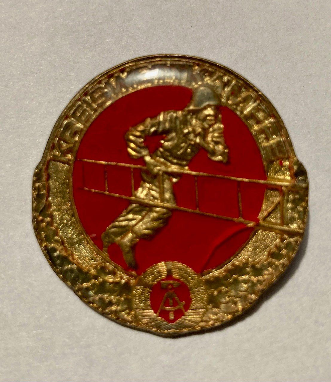 Plaketten & Abzeichen: Abzeichen, Feuerwehr, DDR, antik – Gebraucht aus Kriens von heleneb02