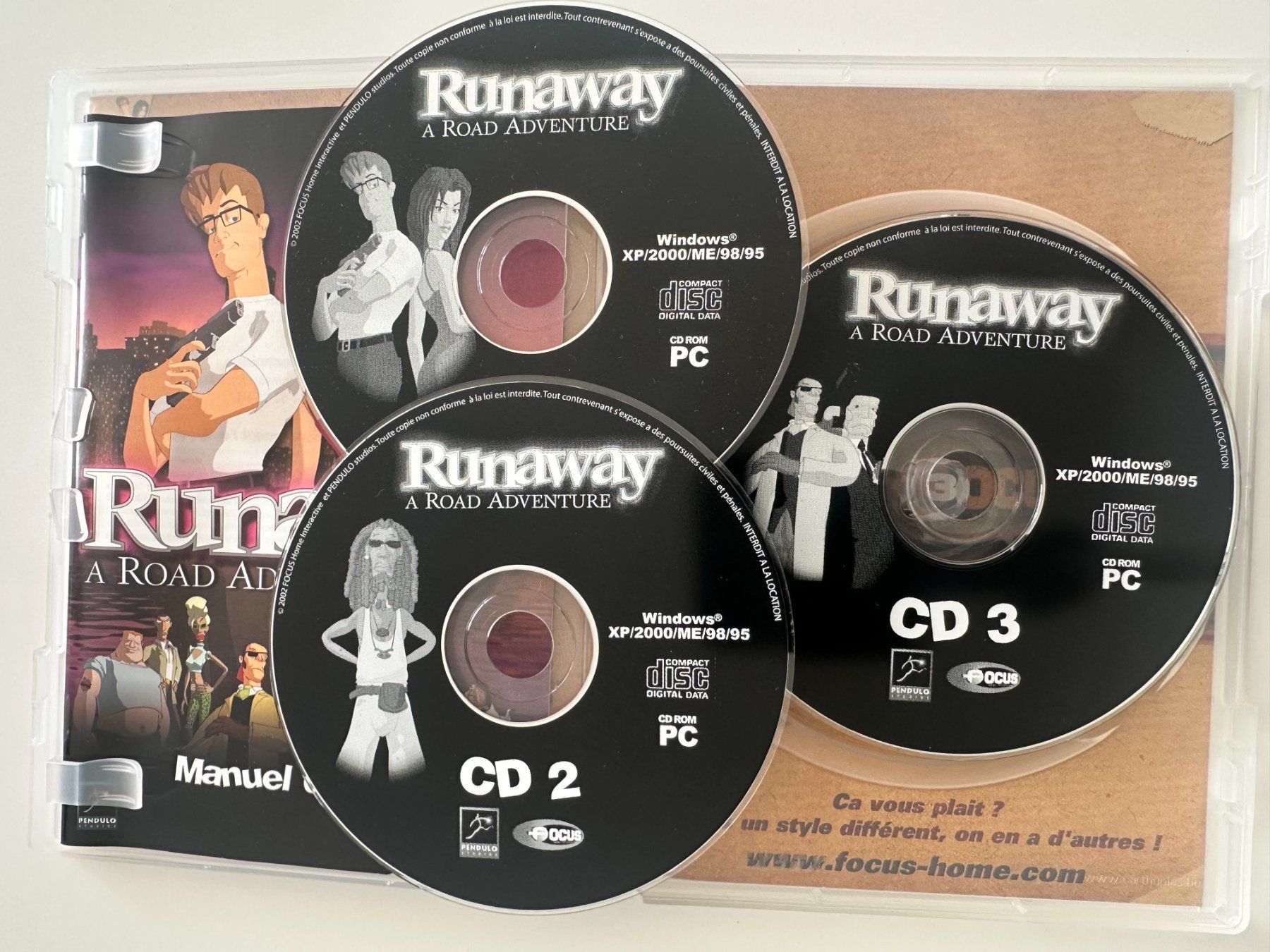 Microsoft Giochi: Runaway: A Road Adventure, PC – Usato da Couvet venduto da nay_prh5 1