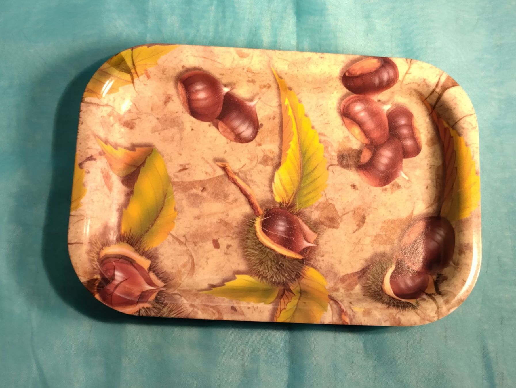 Plateaux: Serviertableau, Kastanien, Marroni – D'occasion à Bellach par JingleCherry