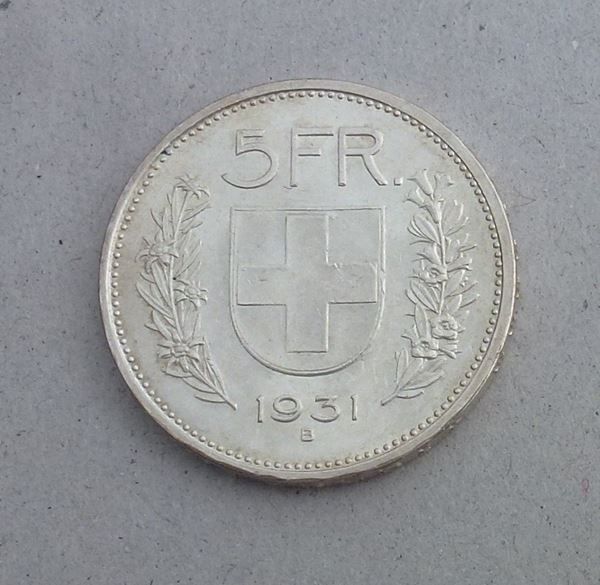 Toutes les monnaies: ++ 5.- Franken 1931 – D'occasion à Walkringen par Casablanca777