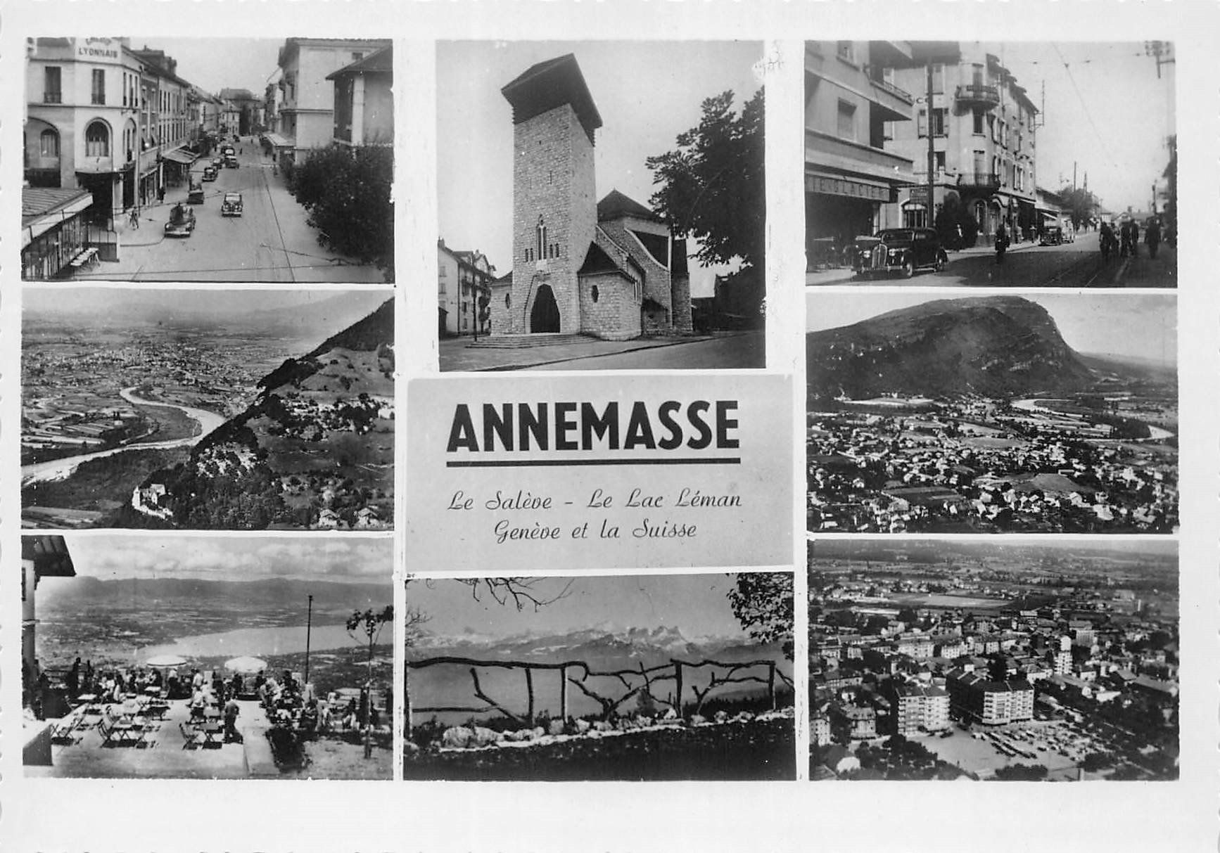 Ansichtskarten: 3x Annemasse – Gebraucht aus Ottikon b.Kemptth. von Neptun1974 2