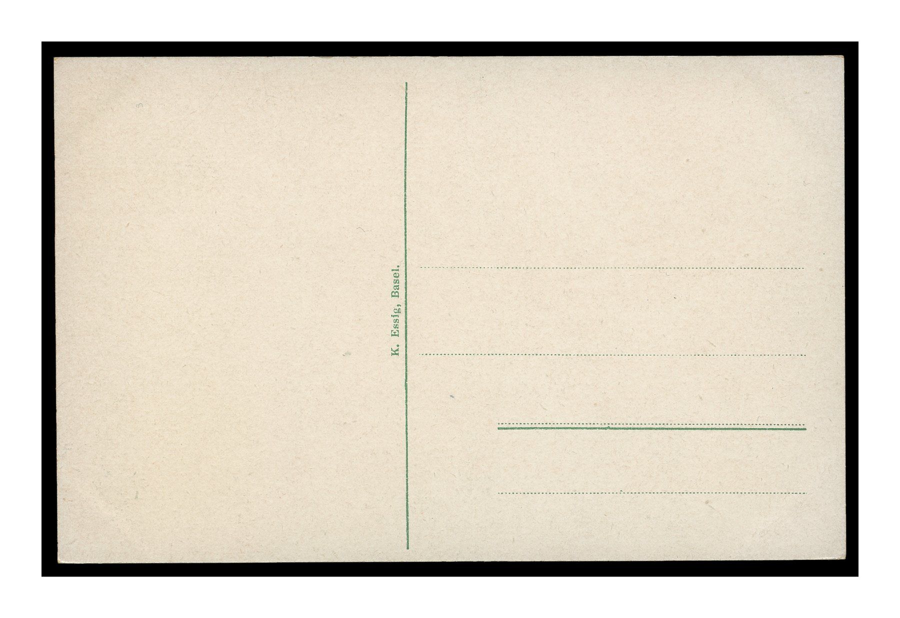 Ansichtskarten: BASEL - 1920 "Mittlere Rheinbrücke" – Gebraucht aus Onex von gonsla01 1