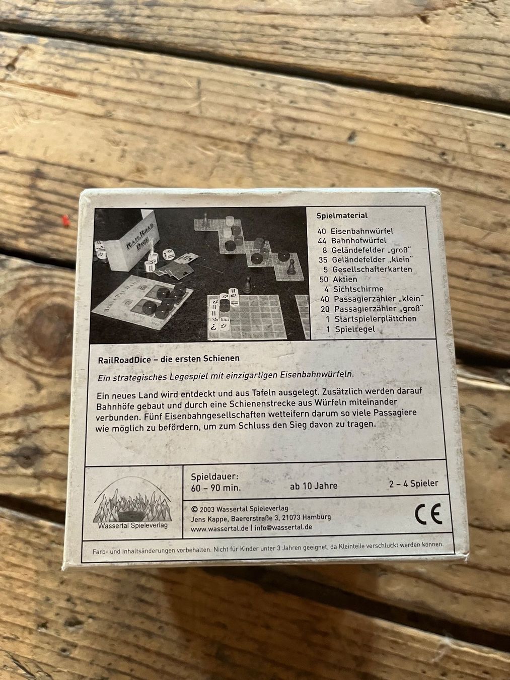 Giochi: Railroad Dice – Nuovo (secondo la descrizione) da Bern venduto da Vineb 1