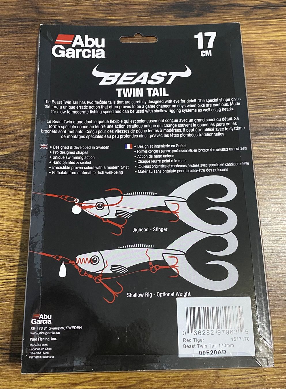 Abu Garcia Köder: ABU GARCIA Beast Twin Tail 17cm – Neu und originalverpackt aus Widnau von Fishingtackle_Oggy 2