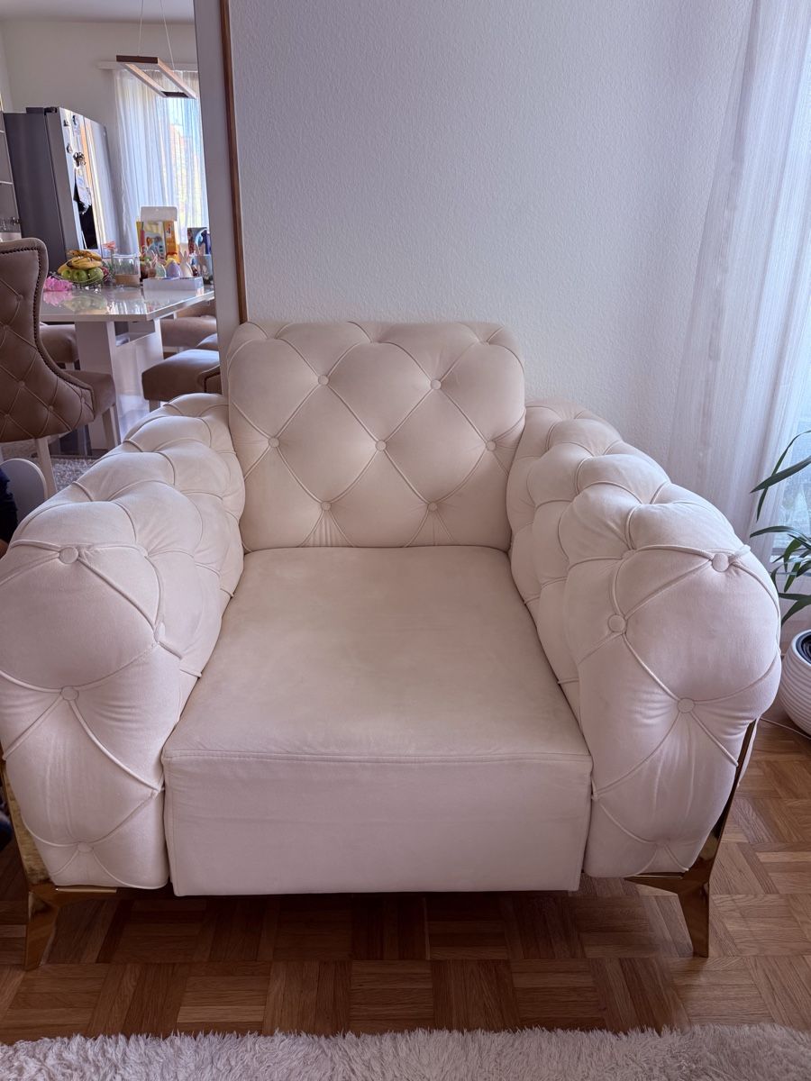 Poltrone: Sessel beige – Nuovo (secondo la descrizione) da Riehen venduto da daj_h5pf 1