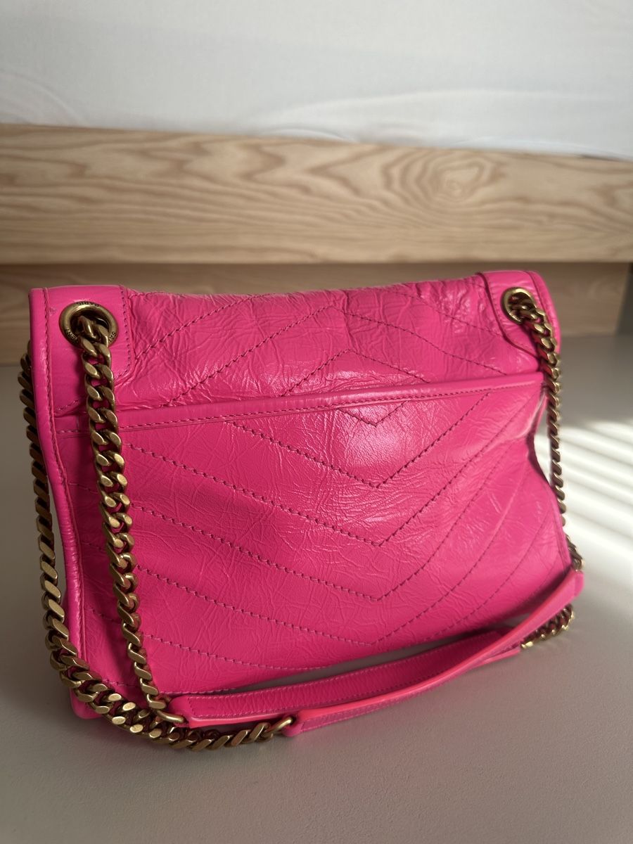 Saint Laurent Borse da donna: Saint Laurent Umhängetasche Pink – Usato da St. Gallen venduto da ninl123 4