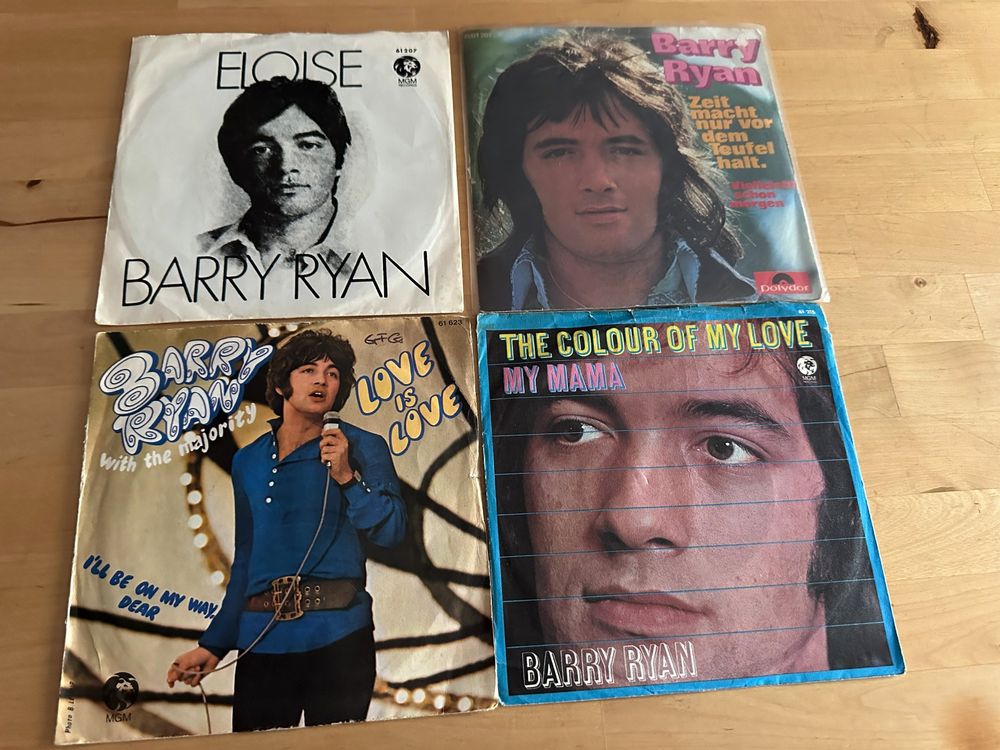 BARRY RYAN tolle Singles 70's Eloise Hits Kult Top Charts (Gebraucht ...