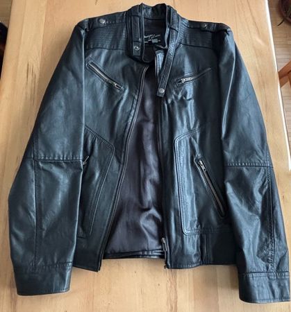 Lederjacke Boutique del Cuoio – Grösse L – Echtleder