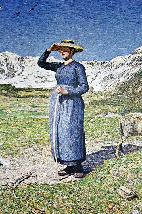 GIOVANNI SEGANTINI (Swiss, 18581899) Truebschachen, 1976 Kaufen auf