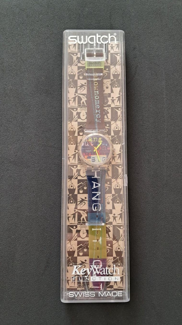 Swatch Uhren: Swatch KeyWatch Function "Hang it" – Neu und originalverpackt aus Lufingen von E-Auktion