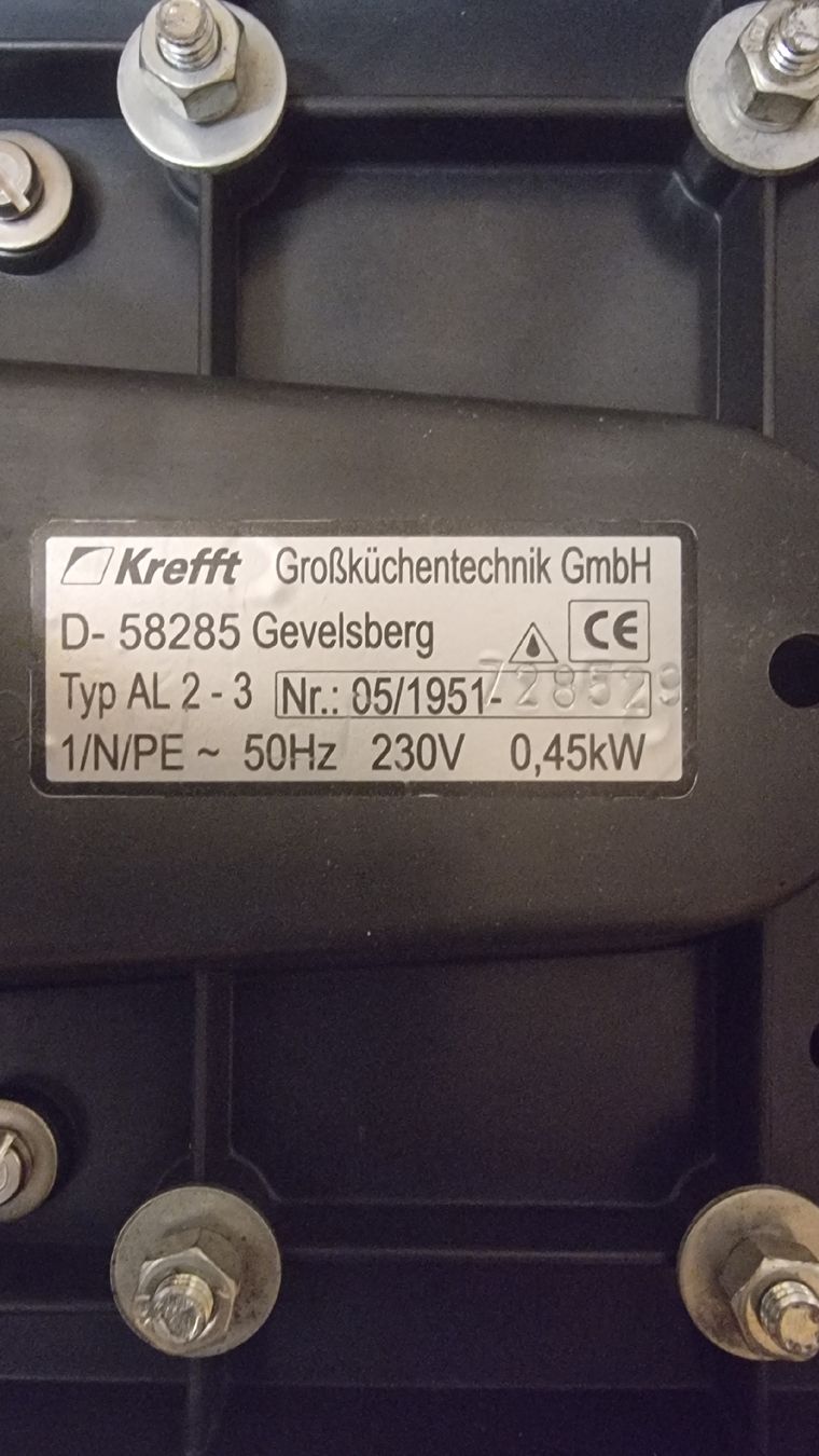 Appareils de cuisine: Krefft Fleischwolf R 70 N – D'occasion à Dietikon par mor_h7by 8