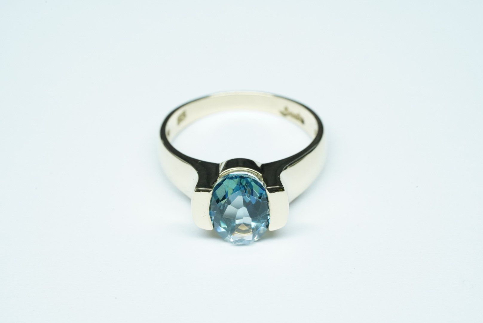 Anelli: Fingerring 9k Gelbgold mit Topas – Usato da Bülach venduto da Re-Jewelled 4