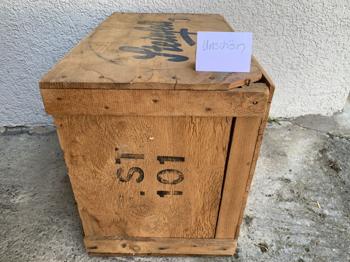 Casse di trasporto: Seifenholzkiste Friedrich Steinfels – Usato da Egg b. Zürich venduto da ohtannenbaum 3
