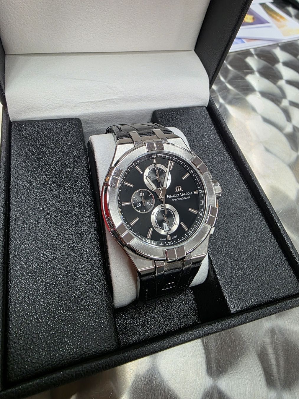 Maurice Lacroix Orologi: Maurice Lacroix Aikon Chrono – Usato da Seedorf BE venduto da p5ny