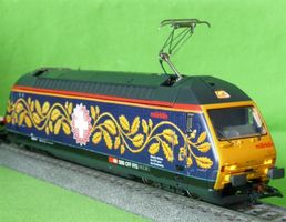 SBB Re 4/4 460 033-4 KOKARDE SINUS 273**