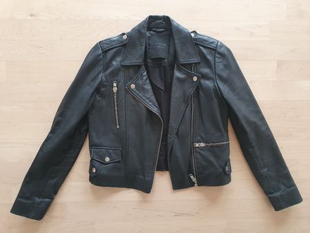 Lederjacke