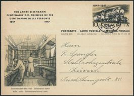 ZH Wetzikon - Bildpostkarte - Bahn