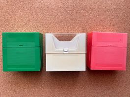 Disketten Disc Aufbewahrungsbox/ Diskettenbox Vintage
