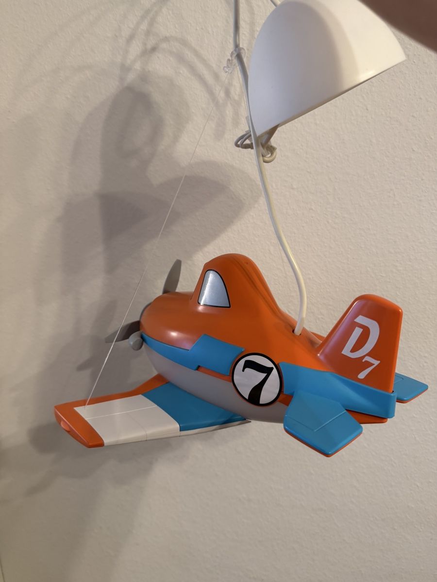 Philips Lampadari & plafoniere: Kinderzimmer Lampe Flugzeug Dusty Philips – Usato da Liebefeld venduto da Ssimon2 1