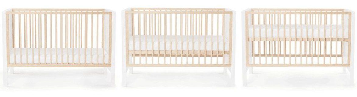 Betten: Kinderkraft Babybett Mia White – Gebraucht aus Bassersdorf von Herrenweg 8