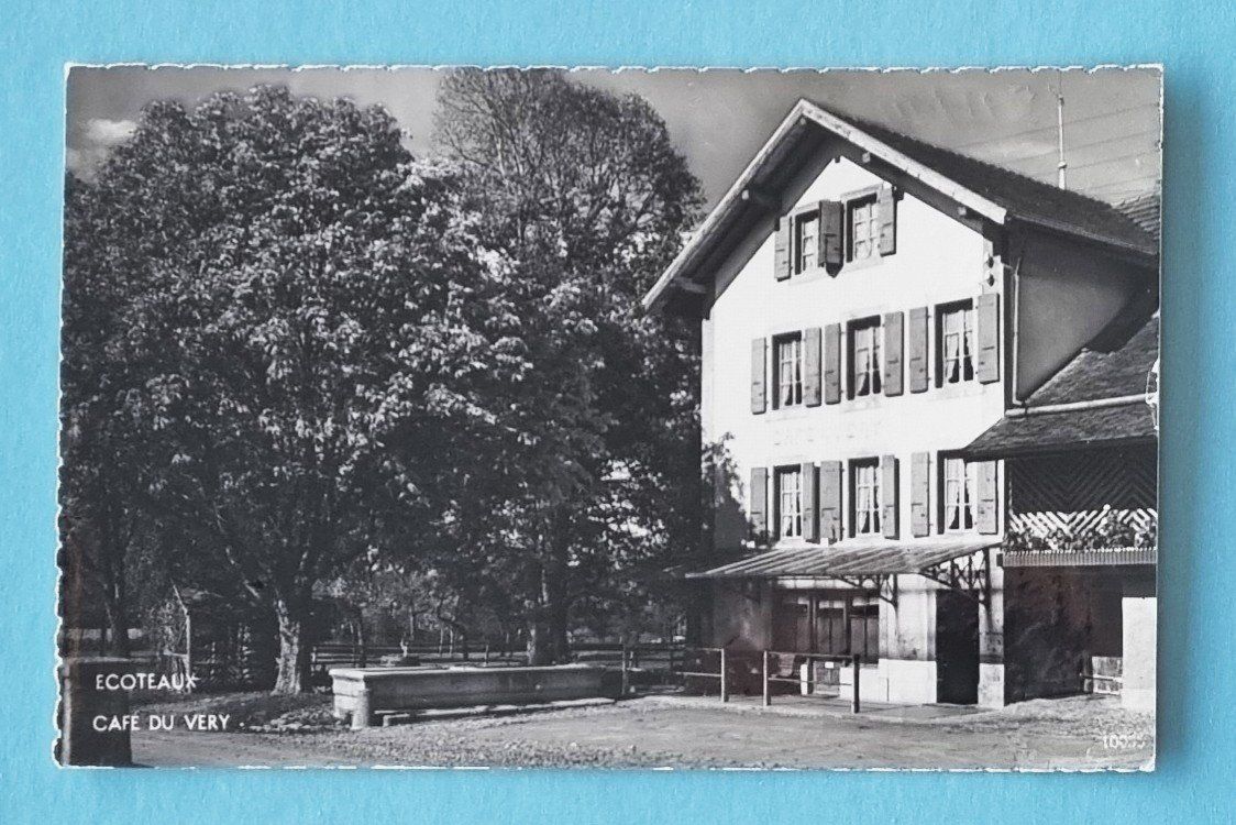 Cartes postales: Ecoteaux - Cafe du Very - Poste de Camp. . 1939 – D'occasion à Rothrist par RROENK
